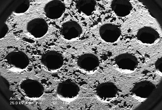 Influence of gas porosity on surface quality