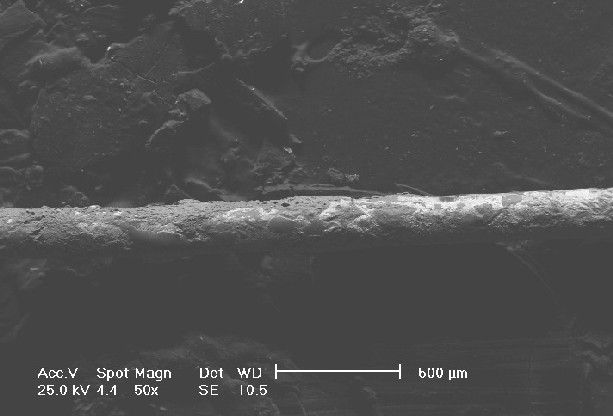 Influence of homogeneity and purity of acid-washed objects